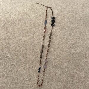 Gorgeous necklace with soft colors